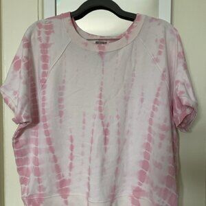 Tie Dye Gap Short-sleeve Sweatshirt